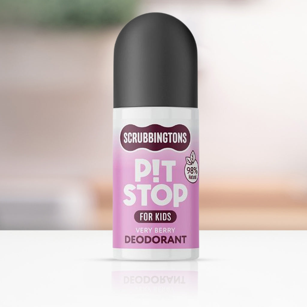 Pit Stop Deodorant for Kids, Very Berry Scent 75ml