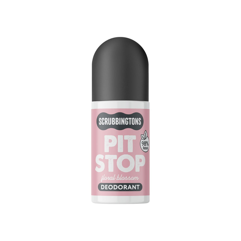 Pit Stop Natural Deodorant for Adults - Floral Blossom 75ml