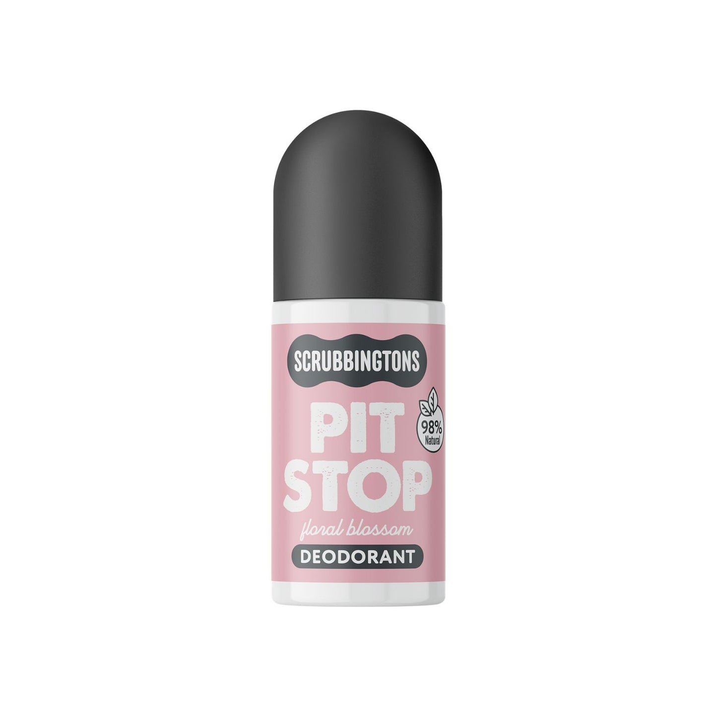 Pit Stop Natural Deodorant for Adults - Floral Blossom Scent 75ml