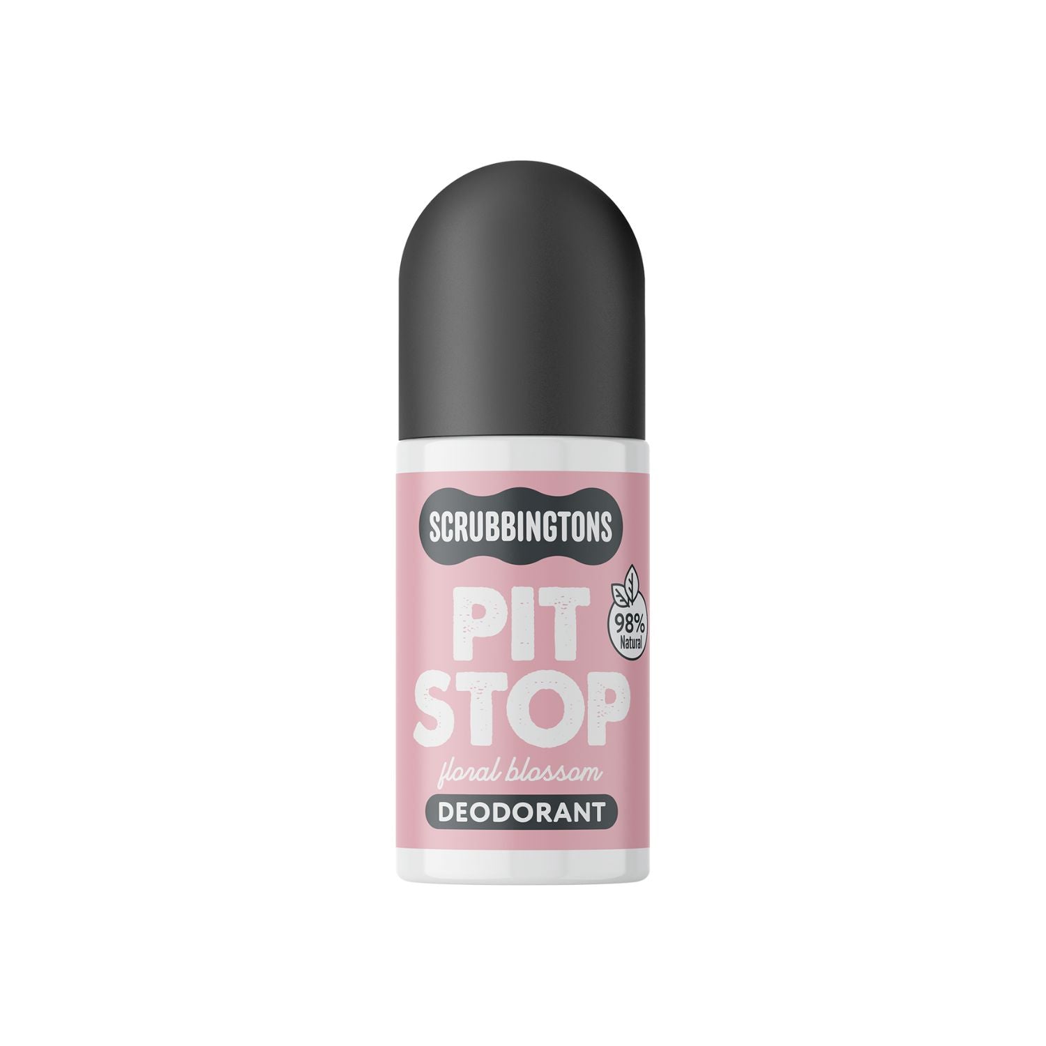 Pit Stop Natural Deodorant for Adults - Floral Blossom 75ml