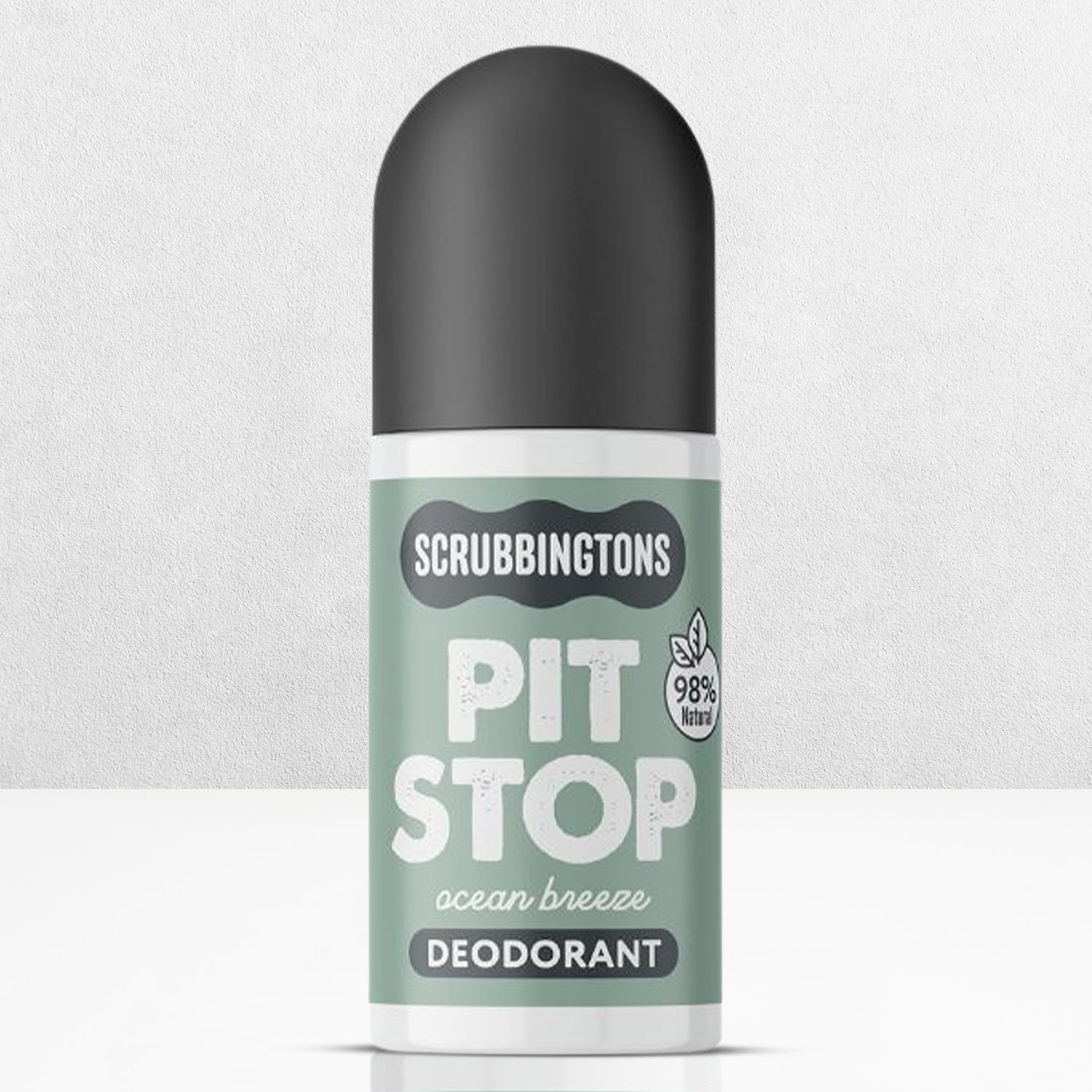 Pit Stop Natural Deodorant for Adults - Ocean Breeze 75ml