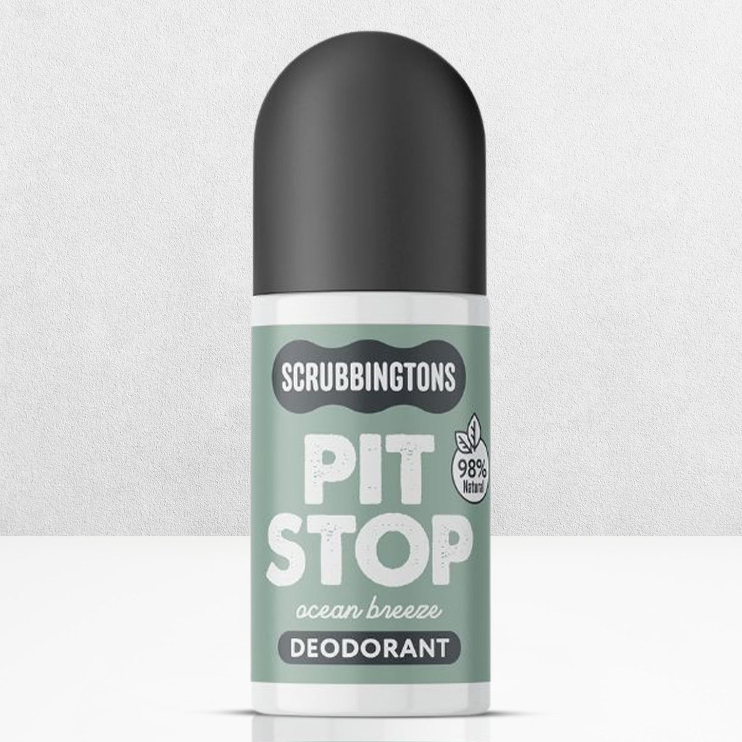 Pit Stop Natural Deodorant for Adults - Ocean Breeze 75ml